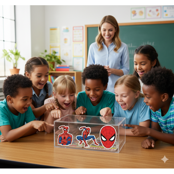 Стікери Людина Павук Спайдермен Spiderman Marvel Marvel 3D стікерпак наклейки набір наклейок 20 шт