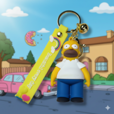 Гомер Сімпсон брелок Homer Simpson милий брелок на ключі, на сумку 6.5см