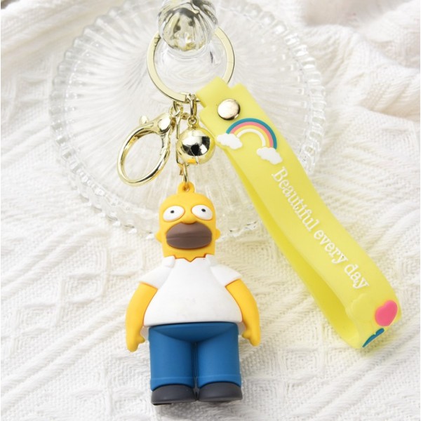 Брелок Гомер Симпсон Homer Simpson фигурка игрушка для ключей, рюкзака, сумки 6.5см