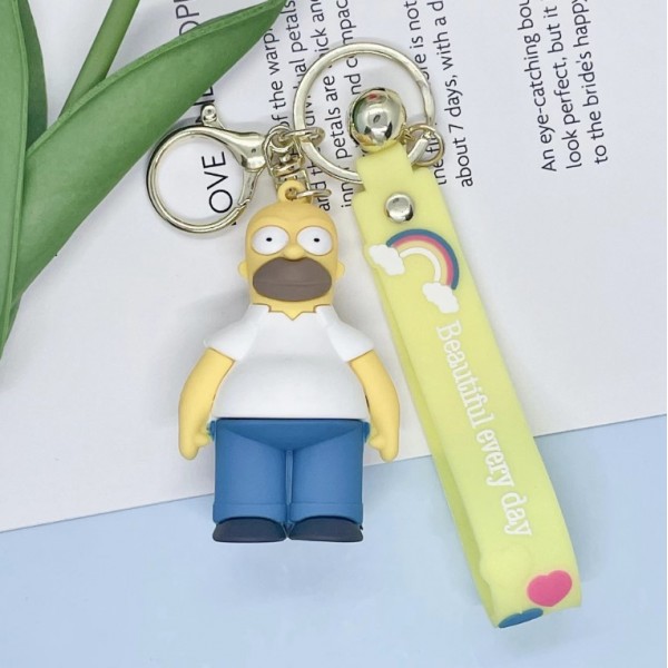Брелок Гомер Симпсон Homer Simpson фигурка игрушка для ключей, рюкзака, сумки 6.5см