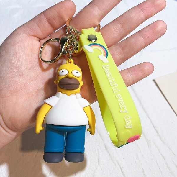 Брелок Гомер Симпсон Homer Simpson фигурка игрушка для ключей, рюкзака, сумки 6.5см