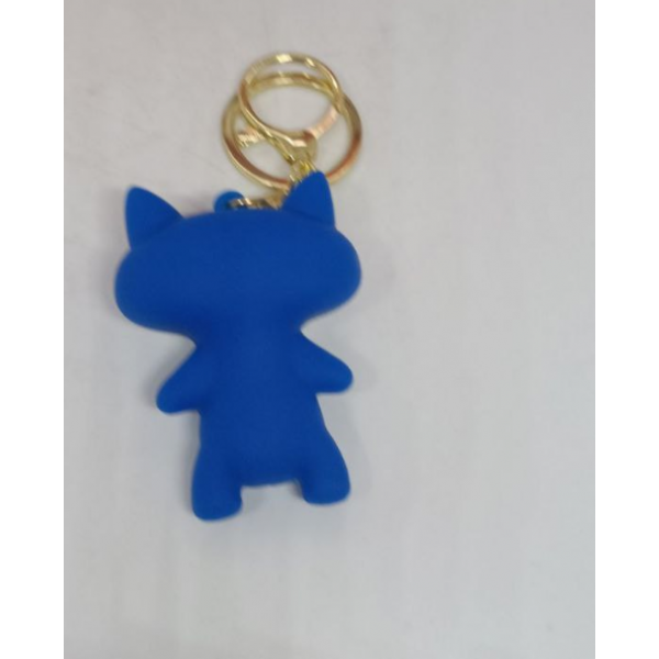 Брелок Фуглер Fuggler синя підозріла лисиця Funny Ugly Monster фігурка іграшка для ключів, рюкзака, сумки 5 см