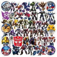 Стикеры Трансформеры Transformers стикерпак наклейки набор наклейок 49 шт