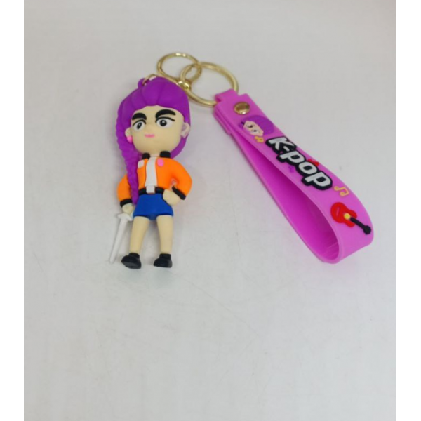 Брелок Кейпоп мисливці на демонів Rumi Румі K-Pop Demon Hunters Huntr/x дитячий на рюкзак, ключі іграшка 8 см