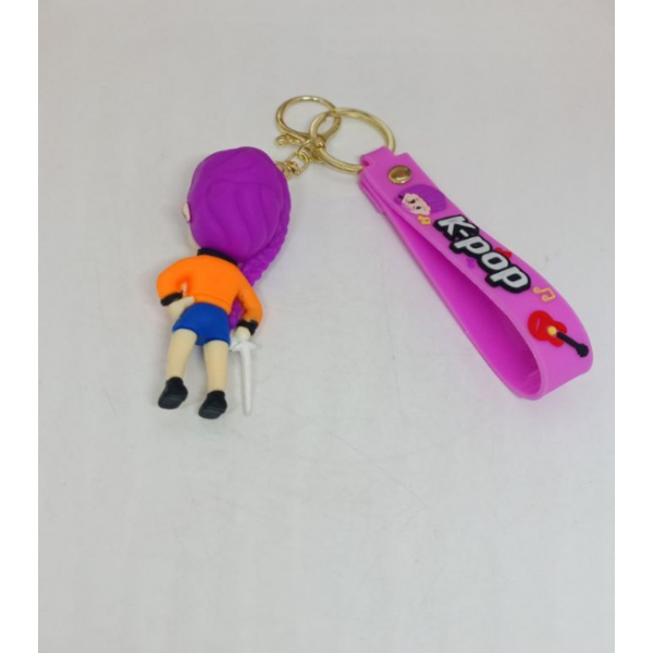 Брелок Кейпоп мисливці на демонів Rumi Румі K-Pop Demon Hunters Huntr/x дитячий на рюкзак, ключі іграшка 8 см