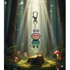 Брелок Лабубу Labubu The Monsters дитячий на рюкзак, ключі 3 см