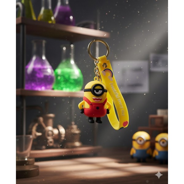 Брелок Миньон Гадкий Я Minion Стюарт Stuart фигурка игрушка для ключей, рюкзака, сумки 6 см