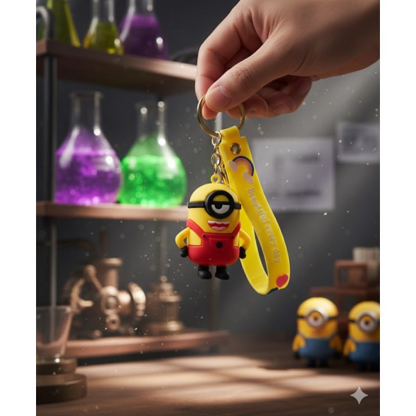 Брелок Миньон Гадкий Я Minion Стюарт Stuart фигурка игрушка для ключей, рюкзака, сумки 6 см