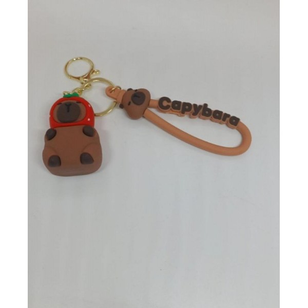 Брелок Капібара capybara фігурка іграшка для ключів, рюкзака, сумки 5 см