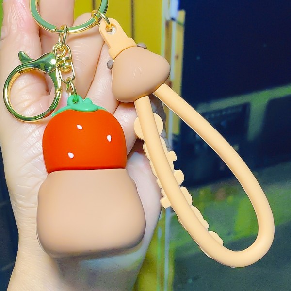 Брелок Капібара capybara фігурка іграшка для ключів, рюкзака, сумки 5 см