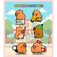 Джибитсы Капибара capybara Jibbitz 6 шт аксессуары крокс украшение