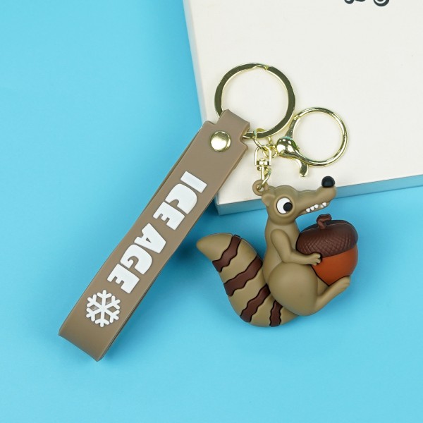Брелок Льодовиковий період Ice Age Скрат підвіска фігурка на ключі, на сумку іграшка 5,2 см