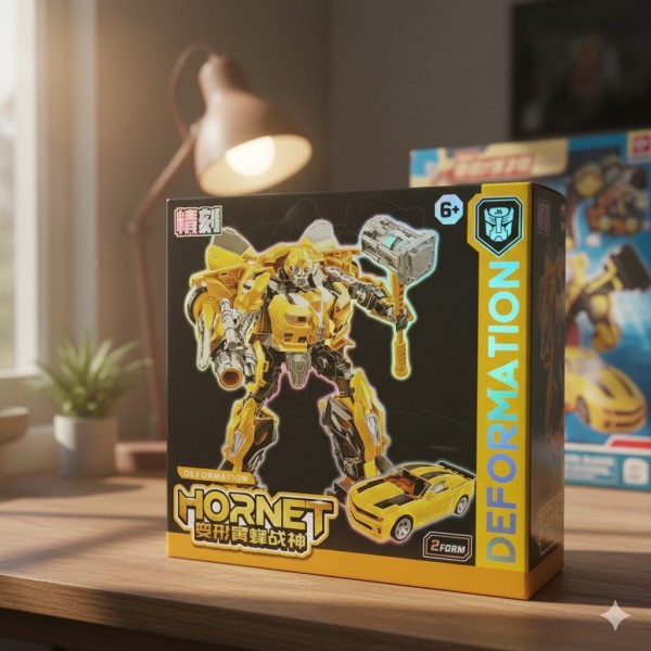 Трансформер автобот Бамблбі Bumblebee машинка робот 23 см