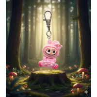 Брелок Лабубу Labubu The Monsters дитячий на рюкзак, ключі 3 см
