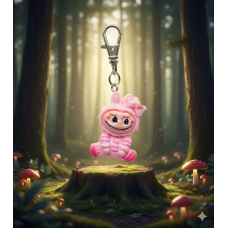 Брелок Лабубу Labubu The Monsters дитячий на рюкзак, ключі 3 см