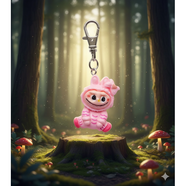 Брелок Лабубу Labubu The Monsters детский на рюкзак, ключи 3 см