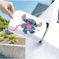 Автомобильная наклейка 3D Лило и Стич Lilo and Stitch 10X10см