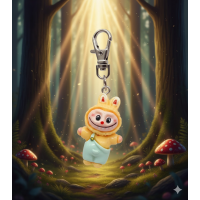 Брелок Лабубу Labubu The Monsters дитячий на рюкзак, ключі 3 см