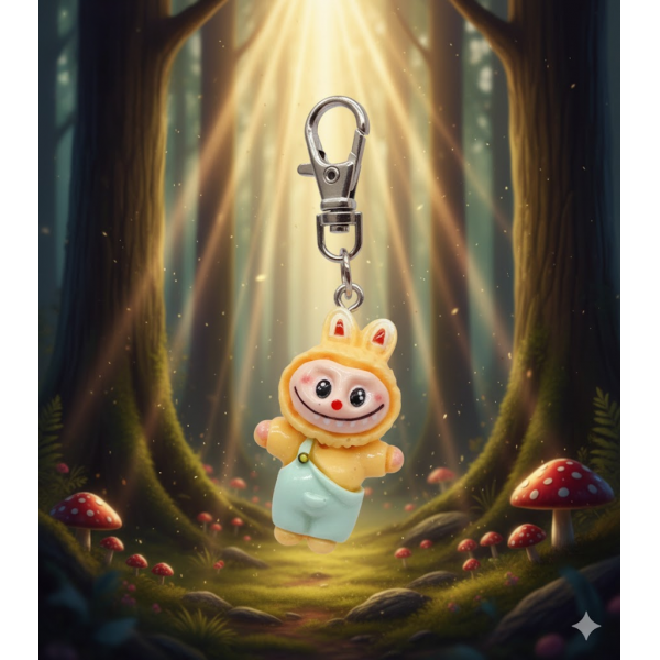 Брелок Лабубу Labubu The Monsters детский на рюкзак, ключи 3 см