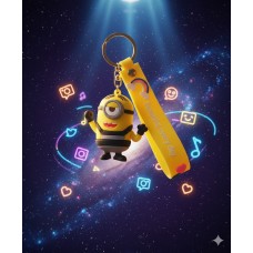 Брелок Міньйон Нікчемний Я Minion Стюарт Stuart фігурка іграшка для ключів, рюкзака, сумки 6 см