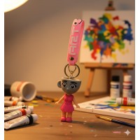 Брелок Балерина Капучіно Італійські брейнрот мем Ballerina Cappuccina фігурка іграшка для ключів, рюкзака, сумки 6 см