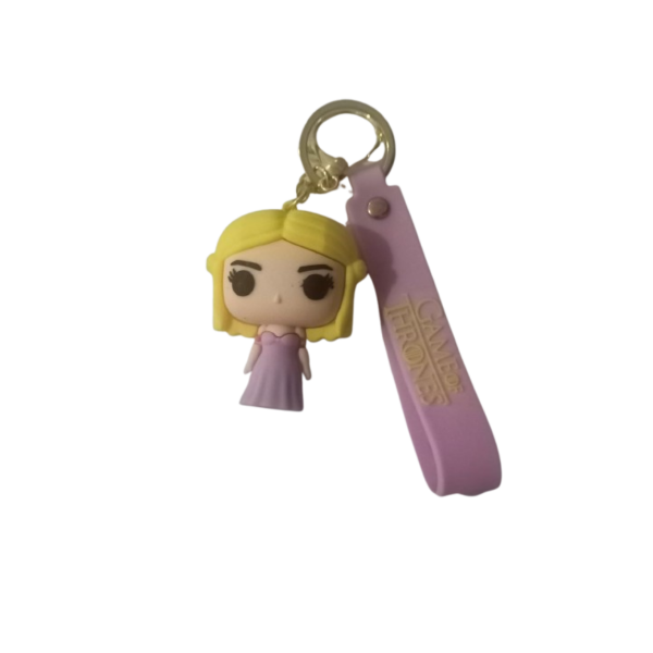 Брелок Игра престолов Дейнерис Game of Thrones Daenerys Targaryen Мать Дракона детский брелок на рюкзак, ключи 5,5 см