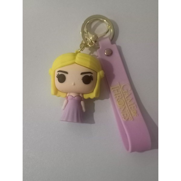 Брелок Игра престолов Дейнерис Game of Thrones Daenerys Targaryen Мать Дракона детский брелок на рюкзак, ключи 5,5 см