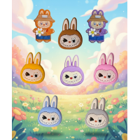 Джибітси Лабубу Labubu The Monsters монстр Jibbitz 8 шт аксесуари крокс прикраса