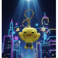 Брелок Фуглер Fuggler лимонний фігурка іграшка для ключів, рюкзака, сумки 5 см