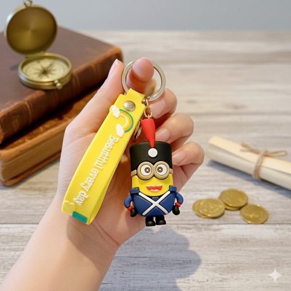 Брелок Миньон Гадкий Я Minion фигурка игрушка для ключей, рюкзака, сумки 7 см