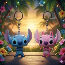 Брелки Ліло та Стіч Lilo & Stitch Stitch & Angel Ангел фігурки 2 шт