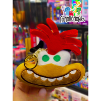 Брелок Думками навиворіт плюшевий Inside Out Тривожність інсайд брелок на ключі, на сумку 13 см