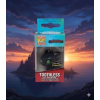 Брелок Беззубик Toothless Як приручити дракона How to Train Your Dragon фігурка 4 см