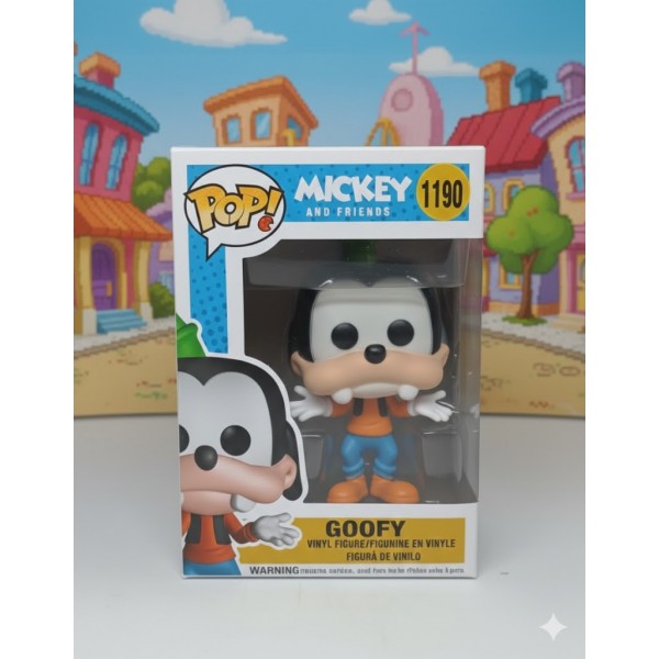 Фігурка Гуфі Goofy Міккі Маус та його друзі Mickey Mouse Disney Дісней Pop Поп дитяча іграшка 10 см №1190