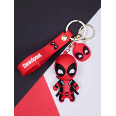 Дедпул брелок Deadpool чорний Марвел супергерой 7 см
