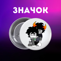 Значек Поднятие уровня в одиночку сололевелинг Solo Leveling на булавке на рюкзак 44 мм 1 шт