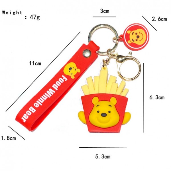 Брелок Вінні Пух Winnie the Pooh фігурка іграшка для ключів, рюкзака, сумки 6,3 см