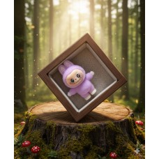 Фігурка Лабубу Labubu The Monsters монстр іграшка дитяча пухнаста фіолетова 4 см