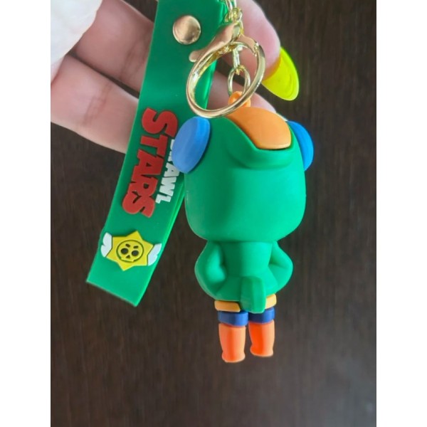 Брелок Бравл Старс Brawl Stars Leon Леон фігурка іграшка для ключів, рюкзака, сумки 7 см