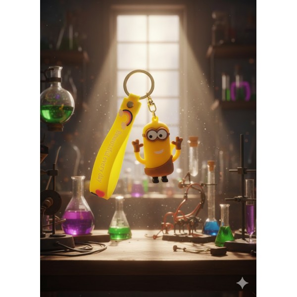 Брелок Миньон Гадкий Я Minion Кевин Kevin фигурка игрушка для ключей, рюкзака, сумки 6,5 см