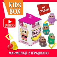 Кідс бокс Лабубу Labubu The Monsters монстр іграшка з мармеладом у коробочці, 1 шт