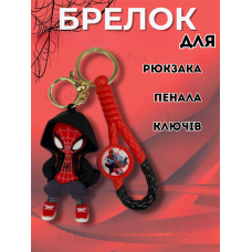 Брелок Людина-павук, Spider-Man, на ключі, сумку, фігурка, іграшка, підвіска, 7.5 см, Марвел