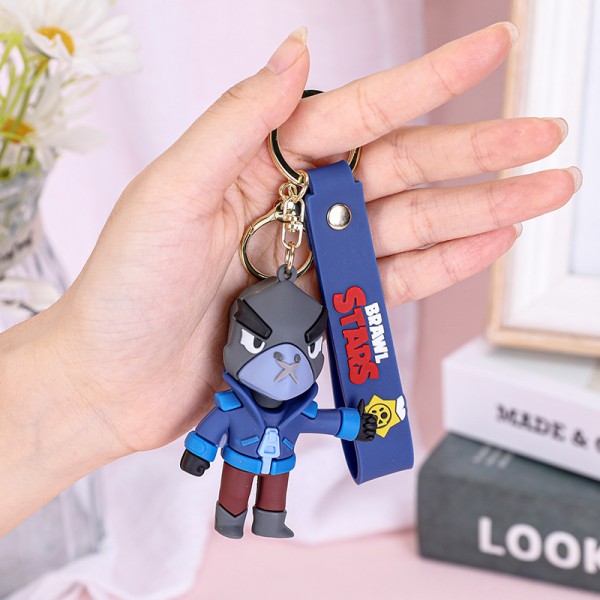 Брелок Бравл Старс Brawl Stars Crow ворон фигурка игрушка для ключей, рюкзака, сумки 8,2 см