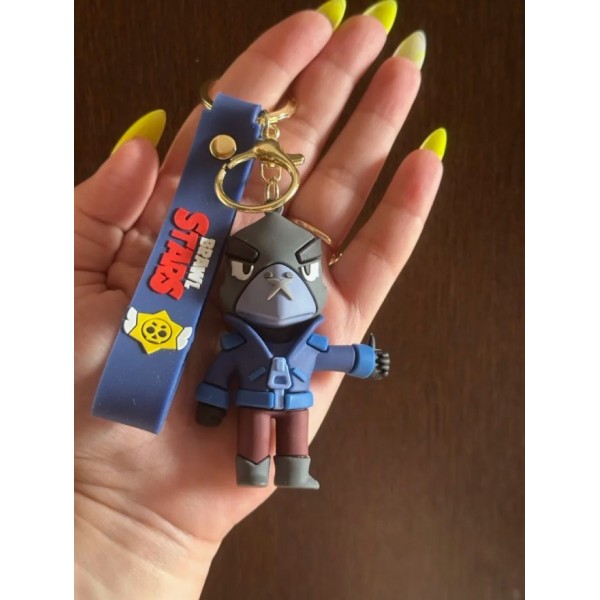 Брелок Бравл Старс Brawl Stars Crow ворон фигурка игрушка для ключей, рюкзака, сумки 8,2 см