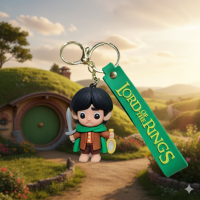 Брелок Властелин колец Фродо Беггинс Frodo Baggins The Lord Of The Rings фигурка игрушка для ключей, рюкзака, сумки 6 см