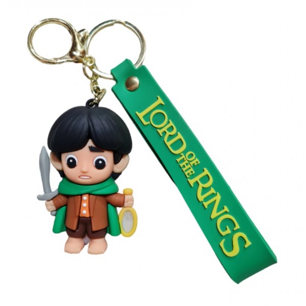 Брелок Властелин колец Фродо Беггинс Frodo Baggins The Lord Of The Rings фигурка игрушка для ключей, рюкзака, сумки 6 см