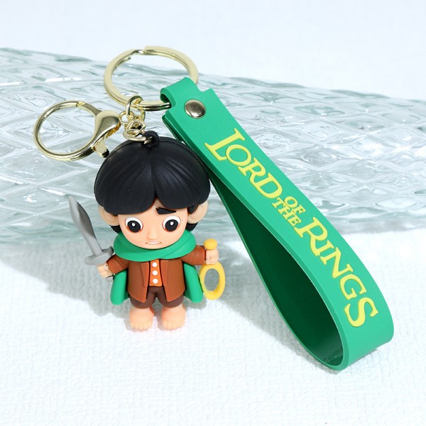 Брелок Властелин колец Фродо Беггинс Frodo Baggins The Lord Of The Rings фигурка игрушка для ключей, рюкзака, сумки 6 см
