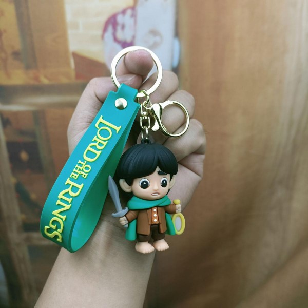 Брелок Властелин колец Фродо Беггинс Frodo Baggins The Lord Of The Rings фигурка игрушка для ключей, рюкзака, сумки 6 см