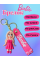 Брелок Барби Barbie принцесса фигурка игрушка для ключей, рюкзака, сумки 7 см