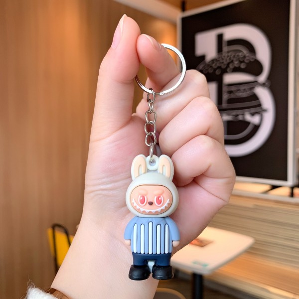 Брелок Лабубу Labubu The Monsters дитячий на рюкзак, ключі 5,5 см
